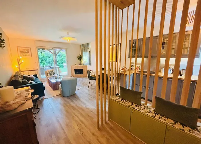 Le Sublime Olivier Normand, 3p Cosy Et Luxe Avec Jardin, Piscine&tennis, Vélos Deauville